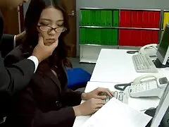 Brunette với tits gobbles vòi phim sex mom and son nước